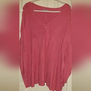 Pink V Neck sweater